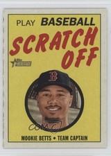 2019 Topps Heritage High Number 1970 Scratch Offs Mookie Betts #23 rw9