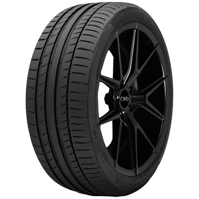 245/35R18 Continental Sport Contact 5 88Y SL Black Wall Tire