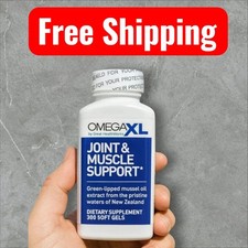 Omega-XL 300 Count Softgels Joint Pain Relief, Potent Small Softgel free shippin