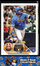 Rowdy Tellez 2023 Topps Series Two #598 Milwaukee Brewers Baseball
