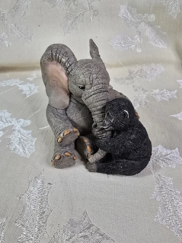 Tuskers Collectible 90875 Henry and Nguva the Gorilla "Don't Leave Me" 2001 - Picture 1 of 11
