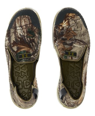Under Armour Slip On Spike Camp Sock Shoes - Realtree Ap-xtra/ Deer Hide - 11