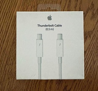 Genuine Apple Thunderbolt Cable 0.5m White Model A1410