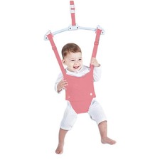 Baby Door Jumpers and Bouncers Exerciser Set with 1 Count Pack of 1 , pink
