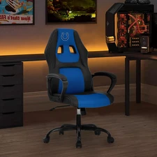 Ergonomic Adults Leather Racing Gaming Chairs with Wheels - IND