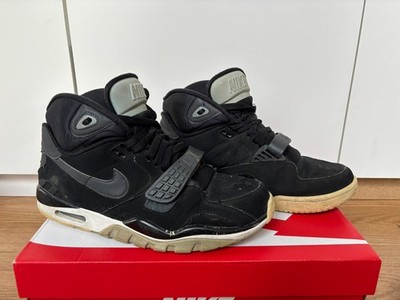 Nike Air Trainer SC II Black Gr. 42   Retro Vintage Sneaker mit Strap