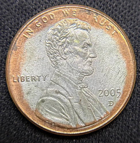 2005-D Lincoln Memorial Cent — photo from the most recent tracked eBay sale