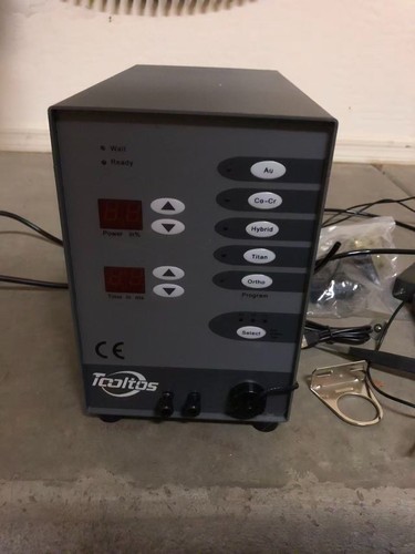 Used Tooltos Jewelry Pulse Spot Welder Precision Welding Machine w Accessories