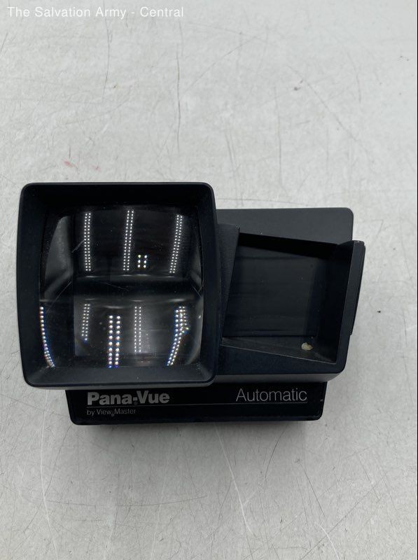 Pana-Vue By View-Master Black Automatic 35mm Illuminated Slide Viewer