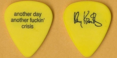 Lenny Kravitz 1991 Mama Said concert tour signature band/stage Guitar Pick