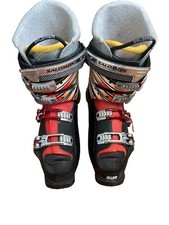 Salomon XWave 6 Ski Boots Size 26.5 Mens Flex 90 red and black 