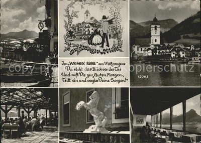 Wolfgang Wolfgangsee St WEissen Rossl 