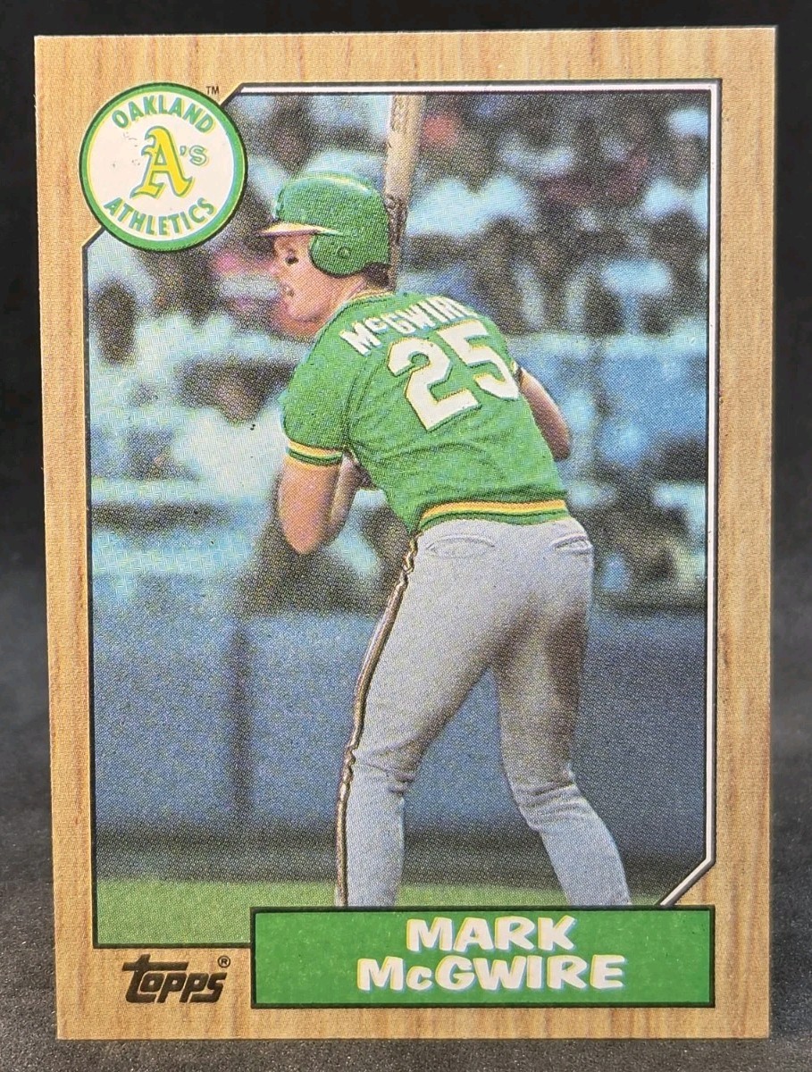 1987 Topps Mark McGwire #366 
