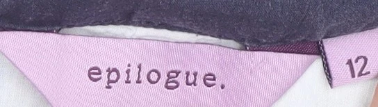 Epilogue Womens Multicoloured Floral Cotton A-Line Skirt Size 12 - Image 4 of 4