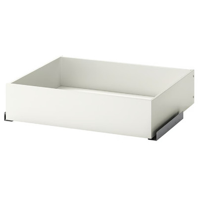 Neu IKEA KOMPLEMENT Schublade weiß 75x58cm für PAX Kleiderschrank Soft Closing Organizer
