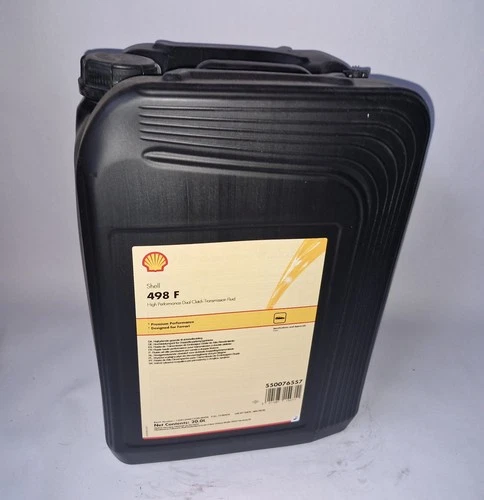 20 Litre Shell 498 F, High Performance Dual Clutch Transmission (DCT) Fluid