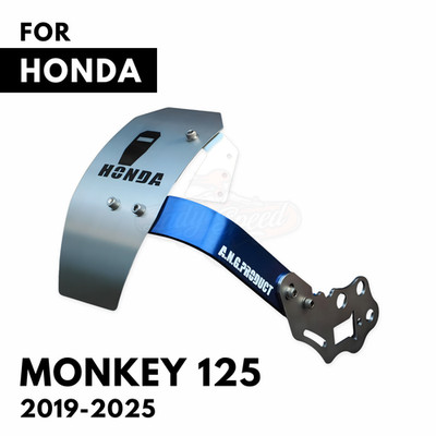 Blau Heckfender Spritzschutz Kotflügel Schutzblech für 2019-2025 Honda Monkey...