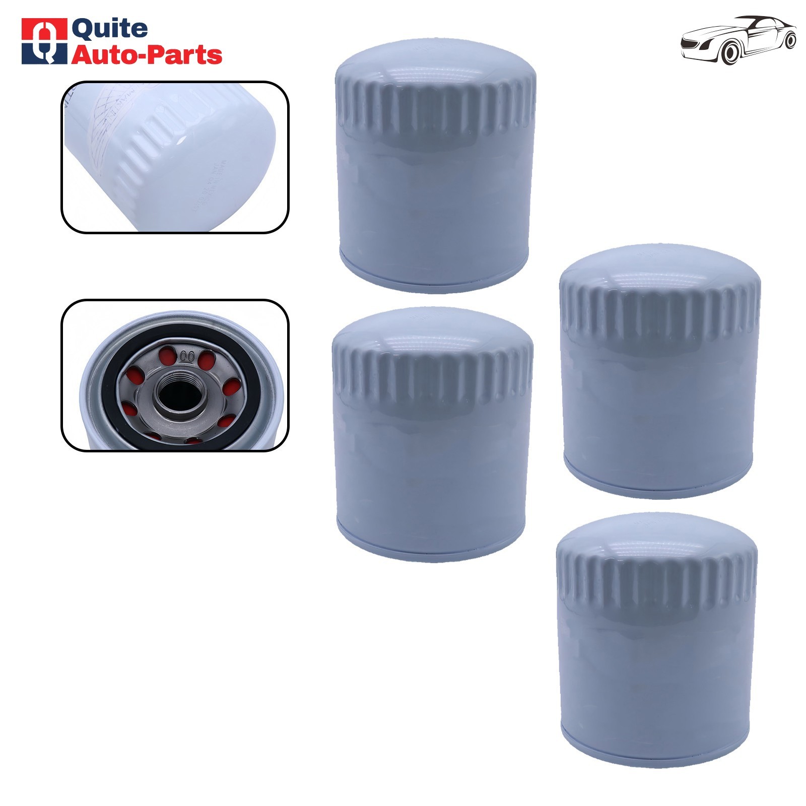 AG436714AA Fits Aston Martin DB9 V8 DBS V12 Vanquish Rapide Virage 4x Oil Filter
