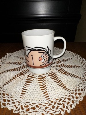 Vintage Coffee Mug  I m Not Worth A Damn Without My Coffee  Made In Japan