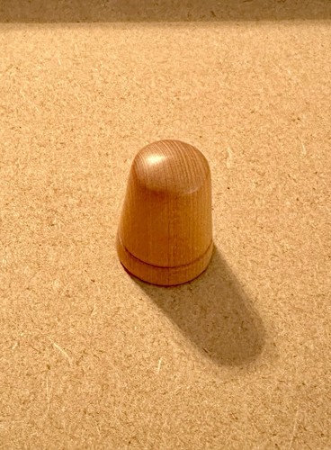 6274~Pair Of Thimbles Made In AUSTRALIA With BLACKWOOD & HUON PINE. One W/Mouse* - Bild 9 von 10
