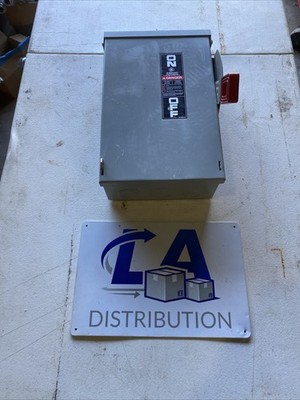 GE THN3361R NEMA 3R Heavy Duty Safety Disconnect Switch 3P 30A 600V