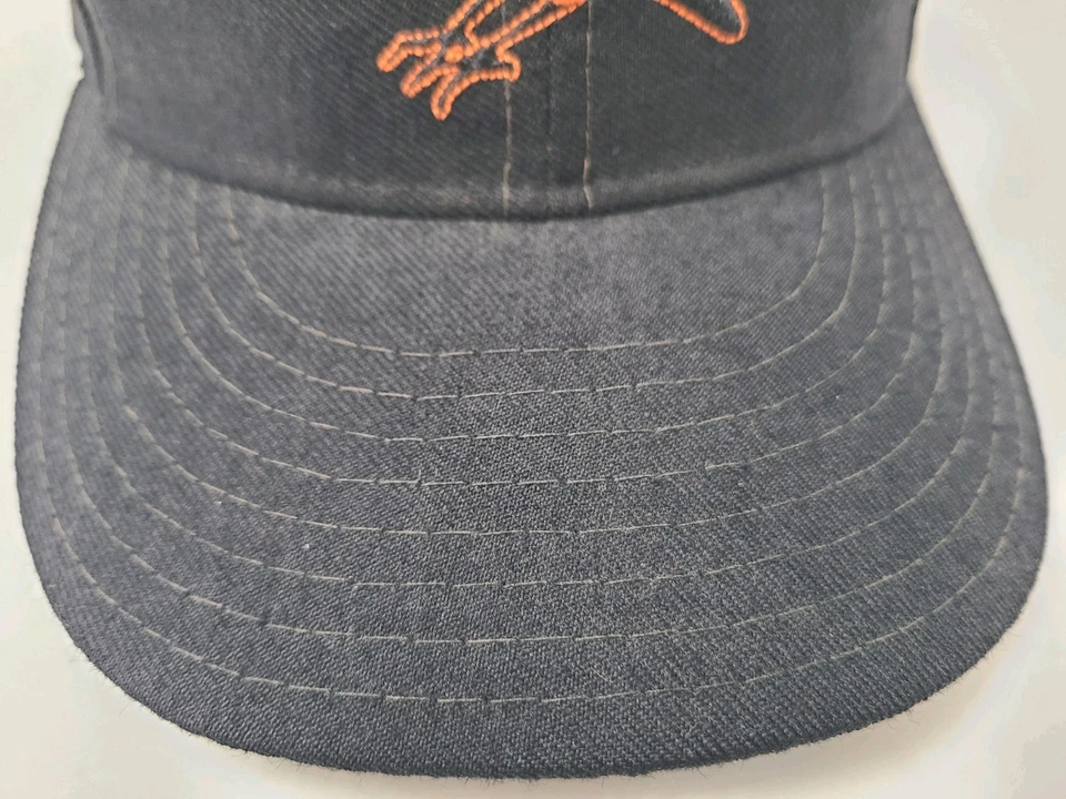 Vintage Baltimore Orioles New Era 59Fifty Pro Model Fitted 6 7/8 Hat Cap Wool - Image 3 of 4