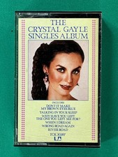 The Crystal Gayle Singles Album Audio Cassette Tape 1979 Liberty United Records