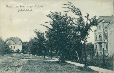 Ansichtskarte Petershagen 1907 Colonie Hohenlohetal  (Nr.797)