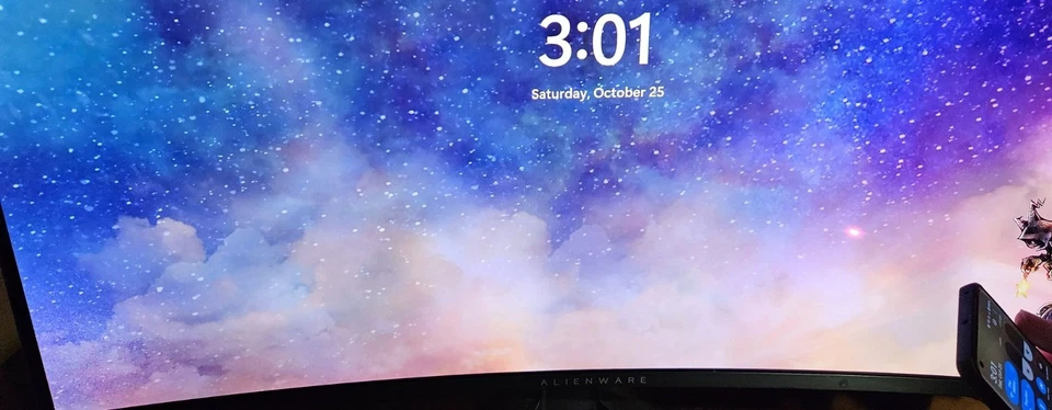 Alienware QD-OLED AW3423DWF Monitor Ultrawide Curved 34" - Image 3 of 4