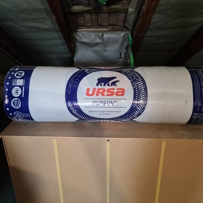 URSA PureOne SF 34 Dämmrolle  120 mm, 1200 x 4400 mm, R 3,50, formaldehydfrei