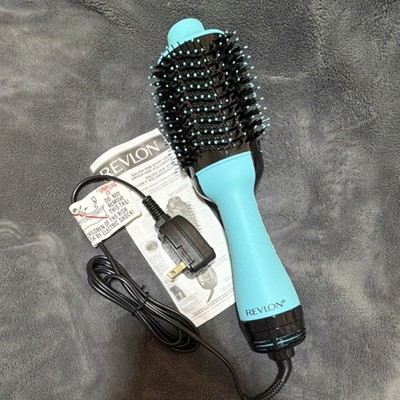 Revlon Volumizer Hair Dryer Brush 2.4 in Barrel Ionic Technology Blue/Black