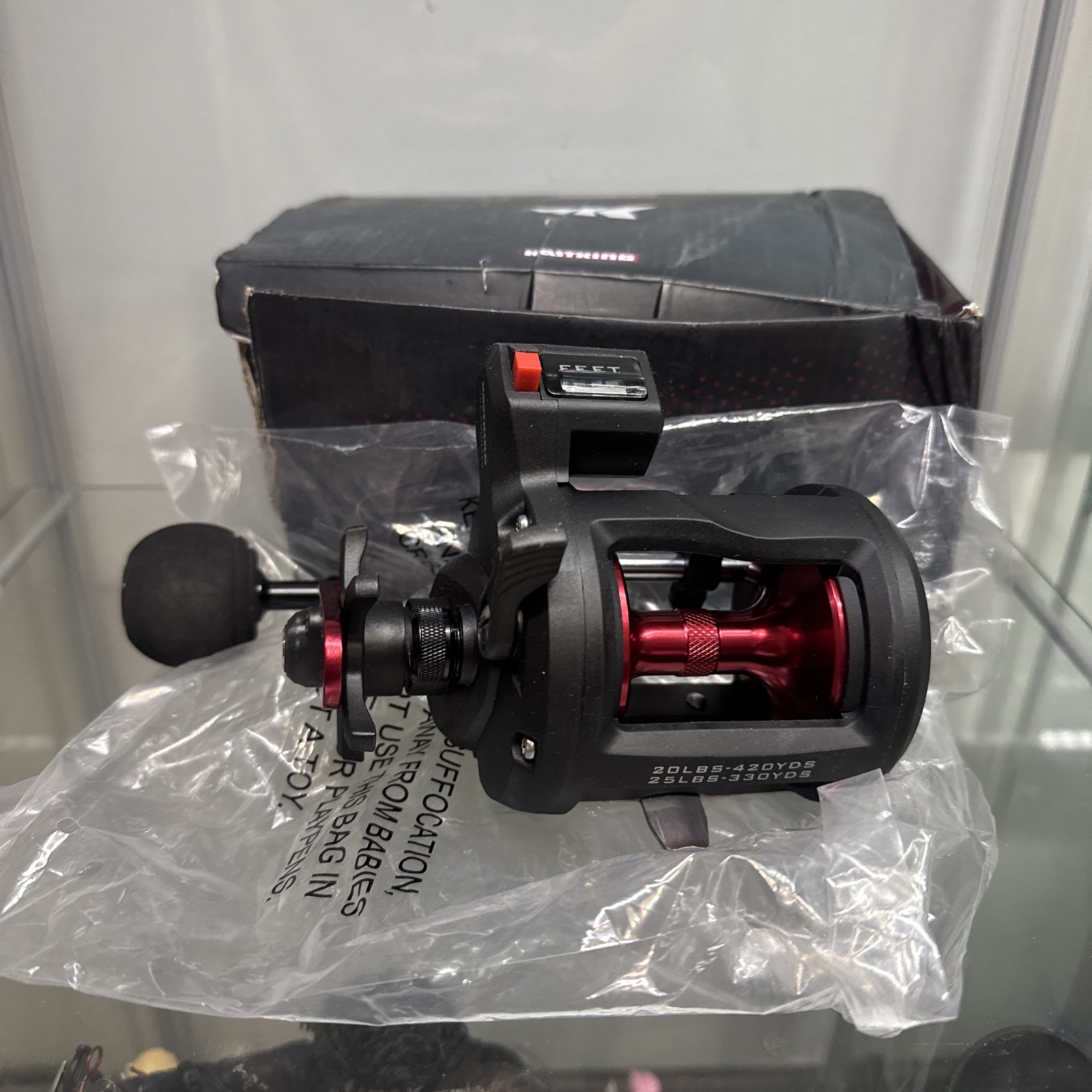 KastKing Rekon 20 LH Line Counter Trolling Baitcasting Reel Size 20 - Left hand*