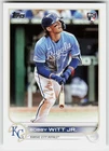 2022 Topps Update #US100 Bobby Witt Jr. BASEBALL Kansas City Royals