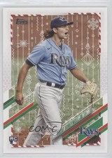 2021 Topps Holiday WalMart Mega Box Metallic Brent Honeywell Jr #HW24 00ms
