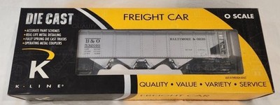 K-Line Baltimore & Ohio (B&O) Diecast Classic Hopper Car O Scale (K623-1097)