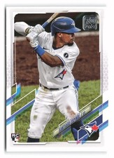 2021 Topps #57 Santiago Espinal Rookie Toronto Blue Jays RC