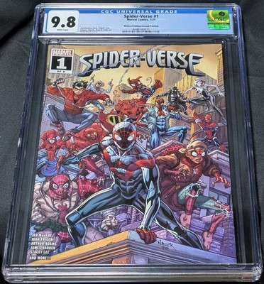 CGC 9.8 Spider-Verse 1 Walmart 2nd Print Miles Morales 2021 Marvel