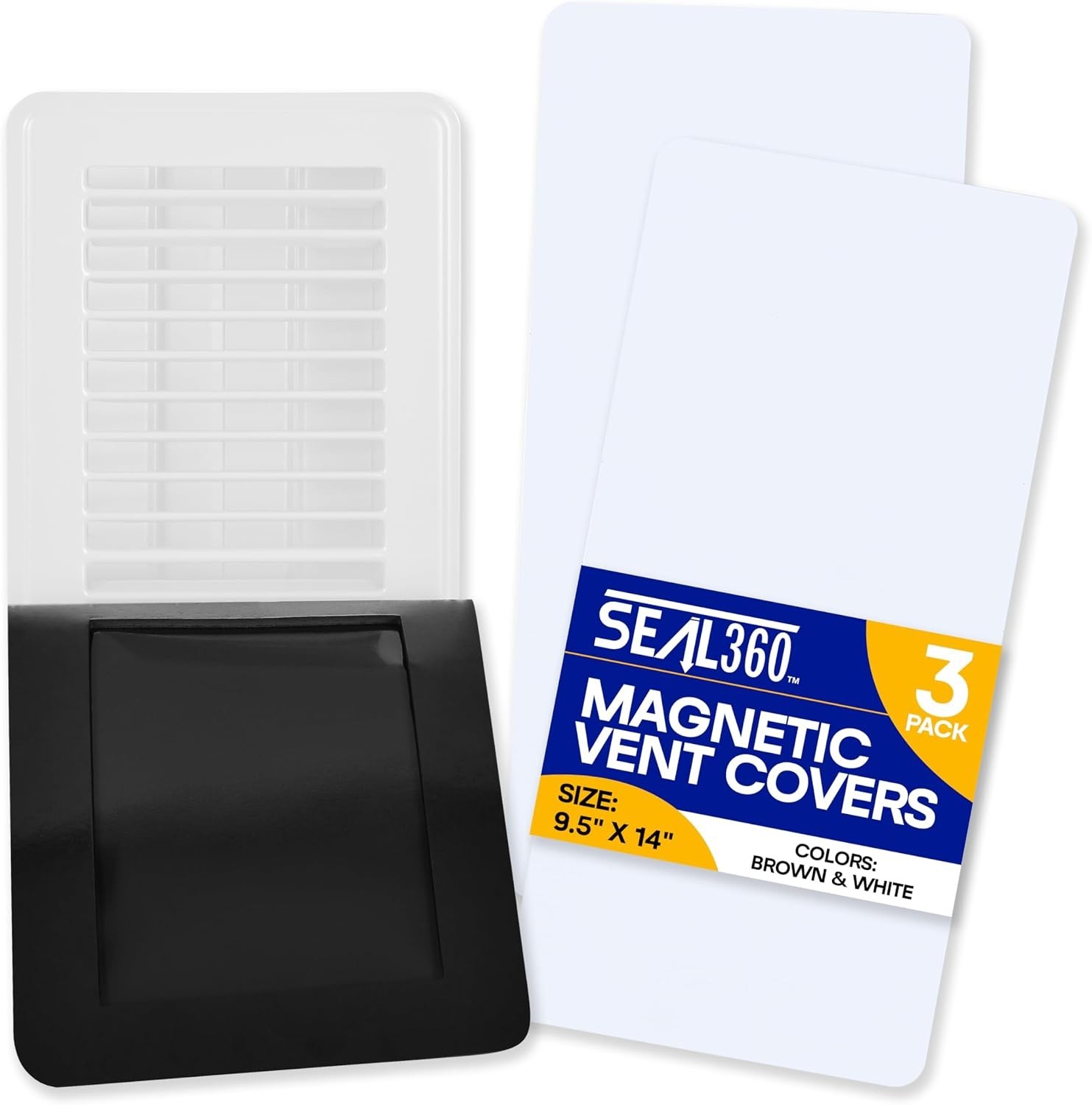 как выглядит Magnetic Vent Covers 2-Pack, Complete Seal for Air Registers фото