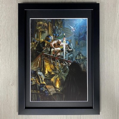 GERAHMT ULTRAMARINES THE FORGING OF HEROES ART SPACE MARINES WARHAMMER 40K 40.000