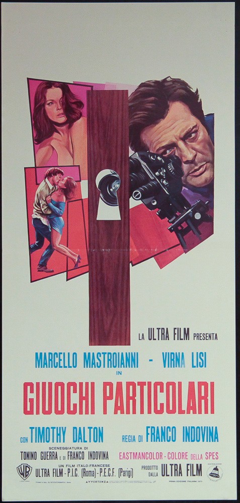 Locandina originale film GIOCHI PARTICOLARI (1971) - Regia di Franco Indovina