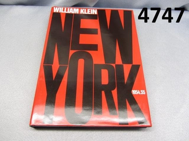 William Klein New York 1954.55 Photo Book English Edition 25.5