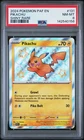 2024 POKEMON PAF EN-PALDEAN FATES #131 PIKACHU SHINY RARE PSA 8