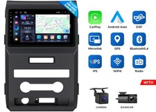 For Ford F150 F-150 2009-2014 Android 14 WiFi Carplay Car Stereo Radio GPS Navi