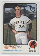 2014 Topps 75th Anniversary Buybacks Large Buyback Stamp Nelson Briles 0b0