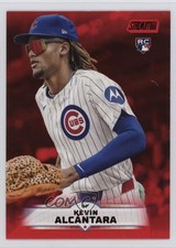2025 Topps Stadium Club Red Foil Kevin Alcantara Kevin Alcántara #91 19l7