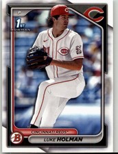 2024 Bowman Draft Luke Holman #BD-100 Cincinnati Reds
