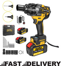 2800Nm Cordless Electric Impact Wrench Drill 3 Speed Gun Ratchet Driver Battery
