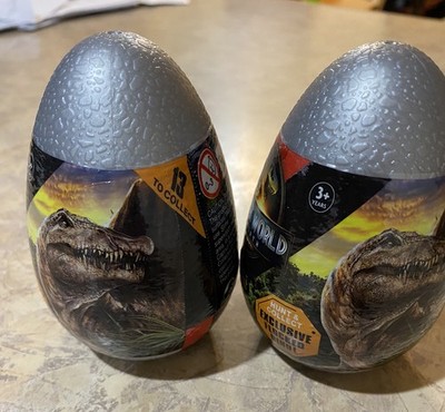 Jurassic World Rebirth Captivz Build/Battle Dinos Slime Egg Lot Of 2