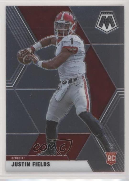 2021 Panini Mosaic Draft Picks Justin Fields #5 Rookie RC 9n2