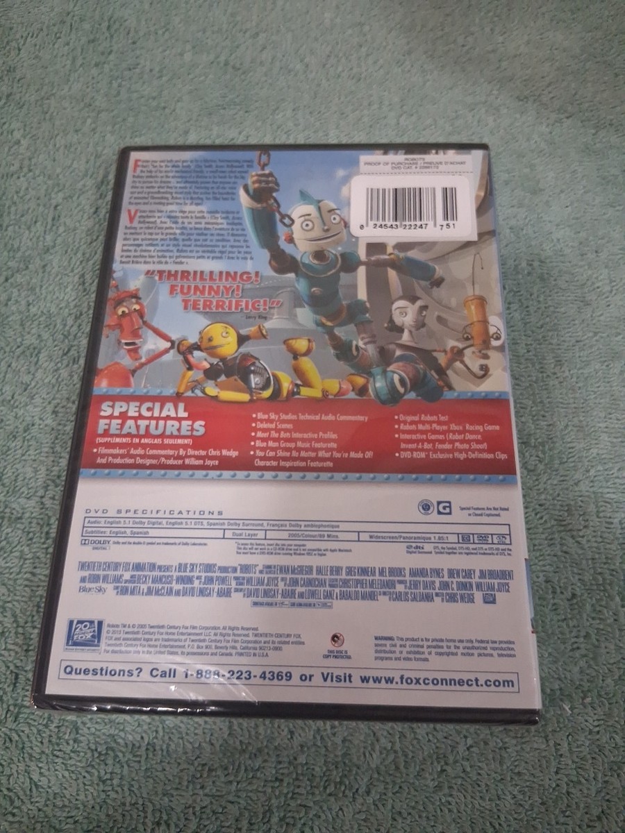 Robots (DVD, 2005) for sale online | eBay